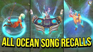 All Ocean Song Recalls  League of Legends [upl. by Dietz]