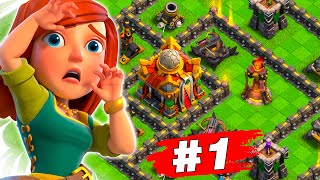 ИЗ РАШЕРА В ТАЩЕРЫ 1  ПРОКАЧКА РАШЕРА ТХ16  CLASH OF CLANS [upl. by Murtha]