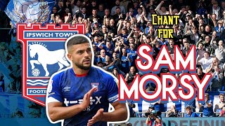 Hes egiptian  Ipswich Town chant for Sam Morsy WITH LYRICS [upl. by Githens341]