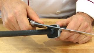 How To Sharpen a Knife with a Steel [upl. by Enimsay130]