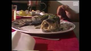 Recette culinaire  Truite au bleu 1979 [upl. by Aryamoy]