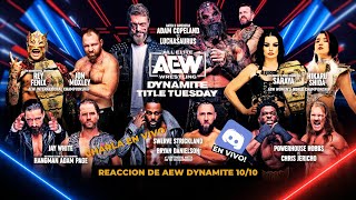 AEW Dynamite en vivo  10 octubre 2023  AEW picante contra NXT [upl. by Anetsirk]