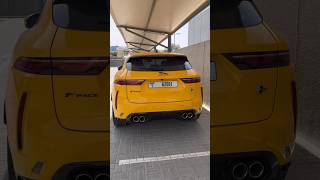 NEW JAGUAR FPACE SVR rangeroverinformation landrover shorts [upl. by Eekram801]