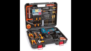 Kit d’Outils de Réparation Électrique Multifonctionnel avec Perceuse pour la Maison et l’Atelier [upl. by Dane]