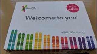 23andMe Ancestry Service DNA Test Kit Review [upl. by Proud851]