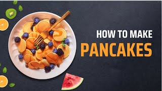 Pancake recipe Lunc box ideas for kids pancake with less ingredients [upl. by Floro112]