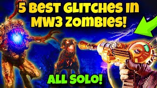 5 BEST SOLO Glitches In MW3 Zombies AFTER PATCH EASY MWZ GLITCHES [upl. by Syah]