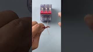 electrician wiringCorrect wiring method for copper and aluminum wires correct [upl. by Bonita793]