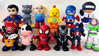 Wow Robot joget lucu robot dance robot hulk robot IRONMAN robot captain AMERIKA robot SUPERMAN [upl. by Dickey]