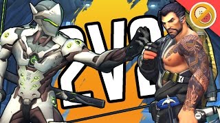 2V2 AGAINST FANS  Overwatch Gameplay [upl. by Lettig]