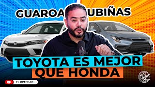 GUAROA UBIÑAS TOYOTA ES MEJOR QUE HONDA ¡SE TENÍA QUE DECIR Y SE DIJO EL OPEN MIC [upl. by Atinuaj326]