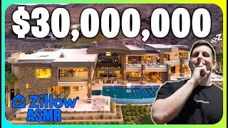 ASMR 30000000 Las Vegas Mansions On Zillow Whispered [upl. by Asiled219]