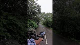 connect with nature no buffering shorts bike ride charlie bgm lonavala monsoon rain status videos [upl. by Asik725]