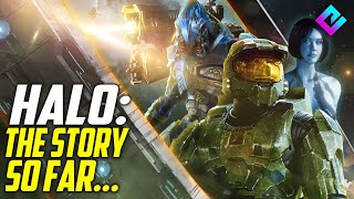 Halos Entire Story in 12 Minutes Halo The Story So Far [upl. by Lyford]