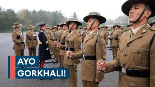 Gurkha describes passing out parade as proudest moment of his life [upl. by Homans121]