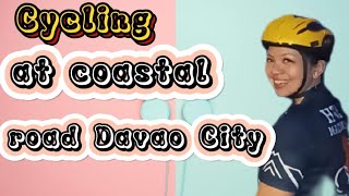 Cycling at coastal road Davao City [upl. by Amabil]