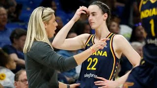 A sellout for a WNBA preseason game Welcome to the leagues Caitlin Clark era [upl. by Anirahtak]