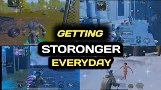 Getting Stronger Everyday  BGMI Montage  tOxIcZUXXY [upl. by Lissner]