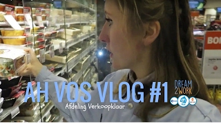 Werken bij AH VOS vlog 1  Afdeling verkoopklaar [upl. by Assilam]