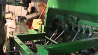 Working on the John Deere 750 Drill [upl. by Bev152]