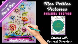 Colorions ensemble quotMes Petites Victoiresquot de Johanna Basford [upl. by Springer]