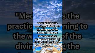 In Meditation  We Dissolve Boundariesmeditation quotes relaxation [upl. by Nylekcaj741]