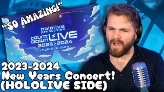 GOT Games REACTS to the 20232024 HOLOLIVE New Years Concert [upl. by Ihtraa]