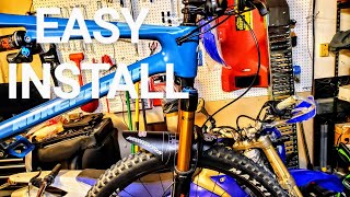 How To Install MTB Mudguards  Fenders [upl. by Nnaik]