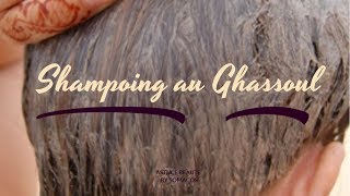 Astuce amp idée beauté  Ghassoul pour les cheveux en shampoing ou après shampoing [upl. by Elcarim]