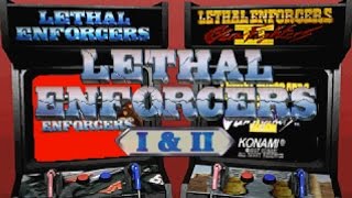 PSX Longplay 307 Lethal Enforcers I amp II [upl. by Ayahsal]