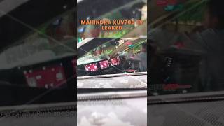 Mahindra xuv700 EV  Mahindra xuv700 EV spied at testing  Mahindra xuv700 ev interior spied shorts [upl. by Saimon]