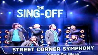 street corner symphony quotCome on Eileenquot NBC The SingOff [upl. by Nevaed]