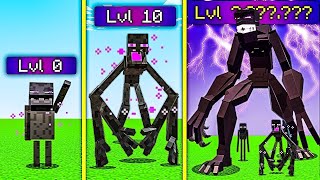 minecraft but i made endermen 1000x stronger [upl. by Aicirtal]