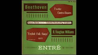 Beethoven 12 ContraDances  Vaughan Williams English Folk Song Suite  Barlow [upl. by Kantos]