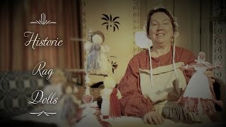 Lessons from Lynde House  Historic Doll Making Rag Dolls [upl. by Ynnot]