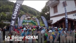 Trail du Bélier La Clusaz 42 km 1950 mD 27082017 [upl. by Nauj526]