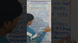 Classification of fungi  Different Classes and Groups  Oomycota and Eumycota [upl. by Monah134]