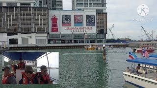 Jesselton Point Naik bot ke Pulau Manukan [upl. by Caprice637]