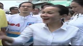 Poe woos Laguna voters after topping survey [upl. by Eelanaj472]