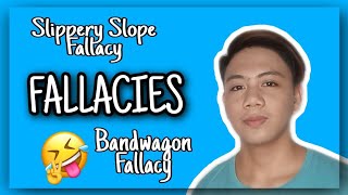 FALLACIES  Slippery Slope amp Bandwagon  Nick Daniel Mamaril [upl. by Avot474]