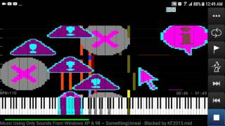 Black MIDI MIDI Voyager Music using only sounds from windows xp amp 98Something unreal 141k note [upl. by Raffarty638]