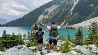 Backcountry Camping with 9 Year Old  Joffre Lake  Glacier [upl. by Ortrud]