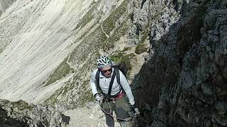 Alta Via Günther Messner Via ferrata [upl. by Razid305]