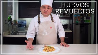 Como hacer unos huevos revueltos perfectos La técnica paso a paso [upl. by Ahsiya]