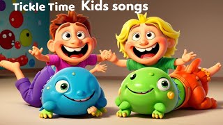 Tickle Time kids songsNursery rhymes Enjoysongskids [upl. by Nannah]