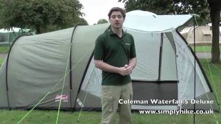 Coleman Waterfall 5 Deluxe  wwwsimplyhikecom [upl. by Hairahs331]