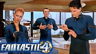 Reed Richards rediseña los trajes  Los 4 Fantásticos 2005 HD 4K [upl. by Skerl]