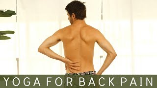 Yoga For Back Pain  Tim Senesi Yoga [upl. by Jobie453]