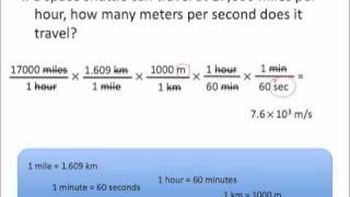 Dimensional AnalysisFactor Label Method  Chemistry Tutorial [upl. by Anitnahs]