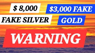 SILVER AND GOLD WARNING ⚠️ Fakes [upl. by Eneleuqcaj147]